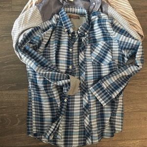 3 Ben Sherman Shirts Size Large